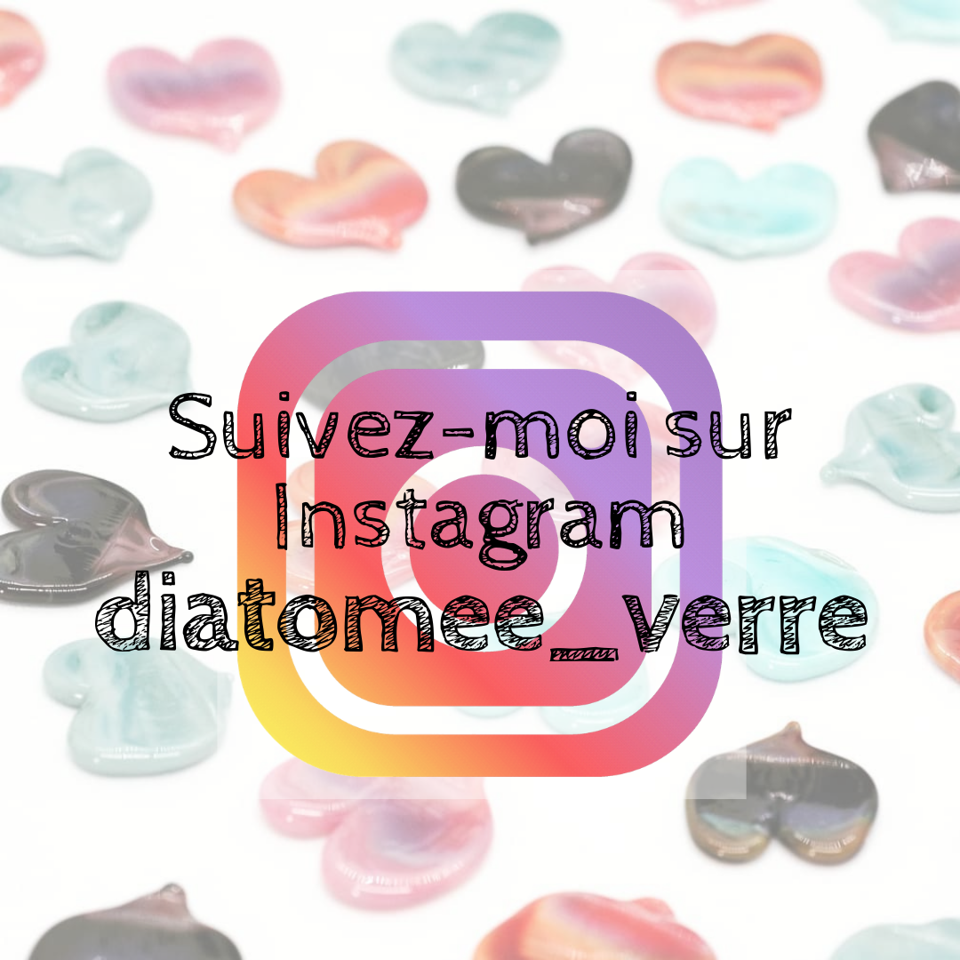 Suivez Diatomée bijoux en verre Paris sur Instagram