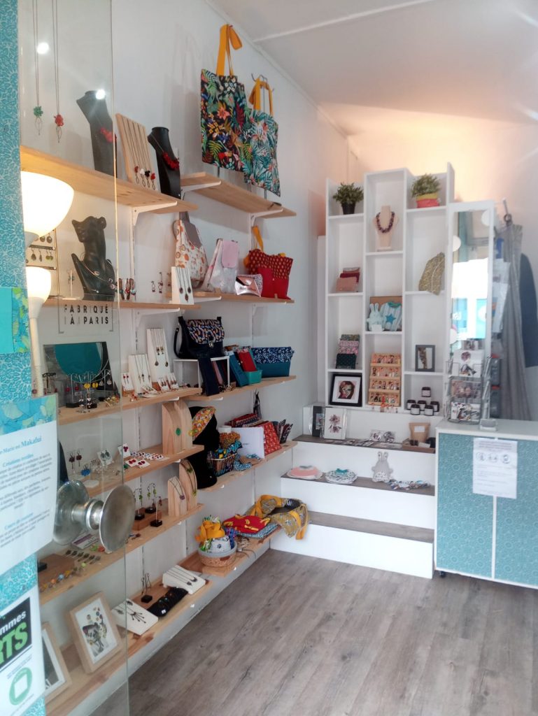 Atelier boutique de créateurs où travaille Diatomée à Paris 14
