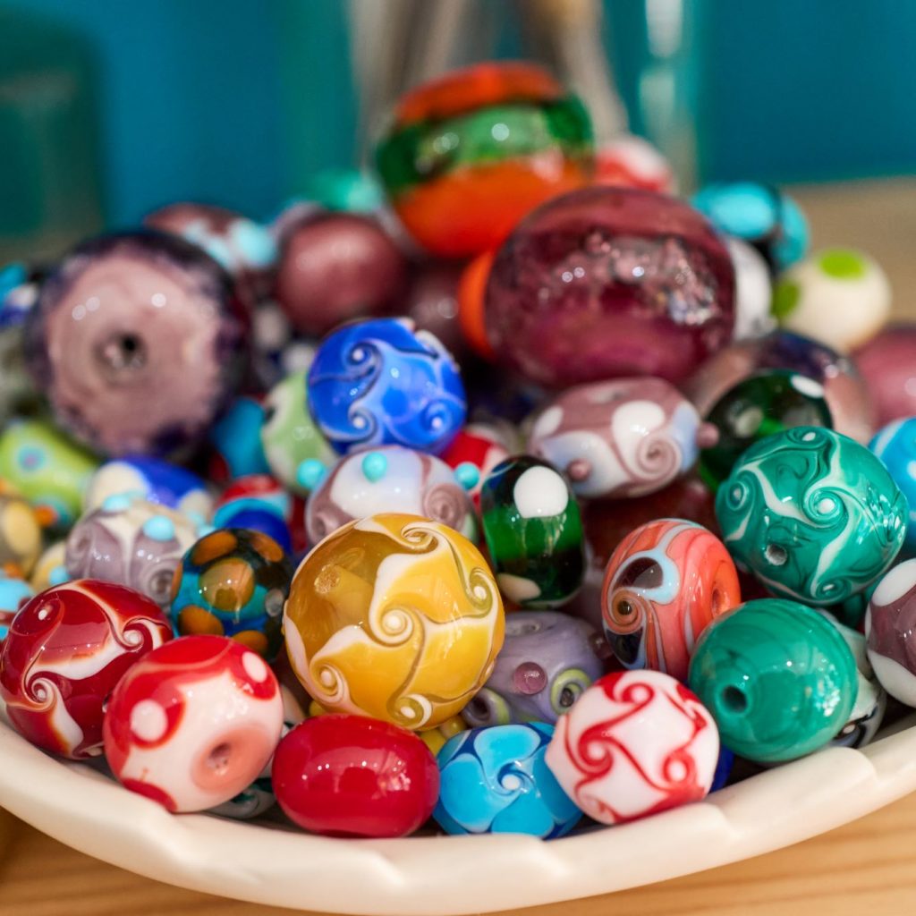 perles en verre de Murano Diatomée paris 14